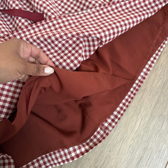 Bohme Red and White Gingham Mini Dress - Picture 6 of 6